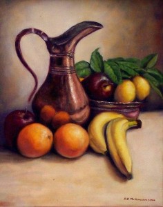 Fruit and Pitcher
